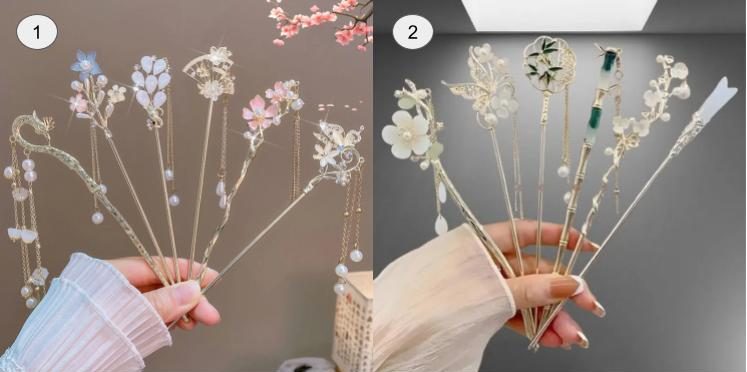 Top 12 Best Chinese New Year Hairstyles for Women & Men in 2025 10 Floral Hairstick e1737096224650