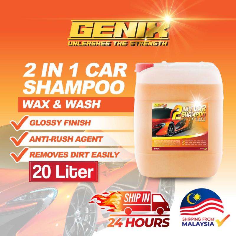 Top 10 Best Car Wash Soap in Malaysia 2025 8 GENIX-Car-Shampoo