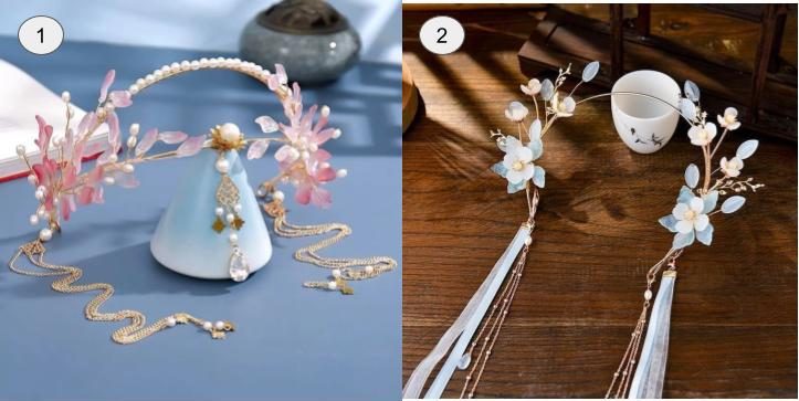 Top 12 Best Chinese New Year Hairstyles for Women & Men in 2025 11 Hanfu Headbands e1737096465100