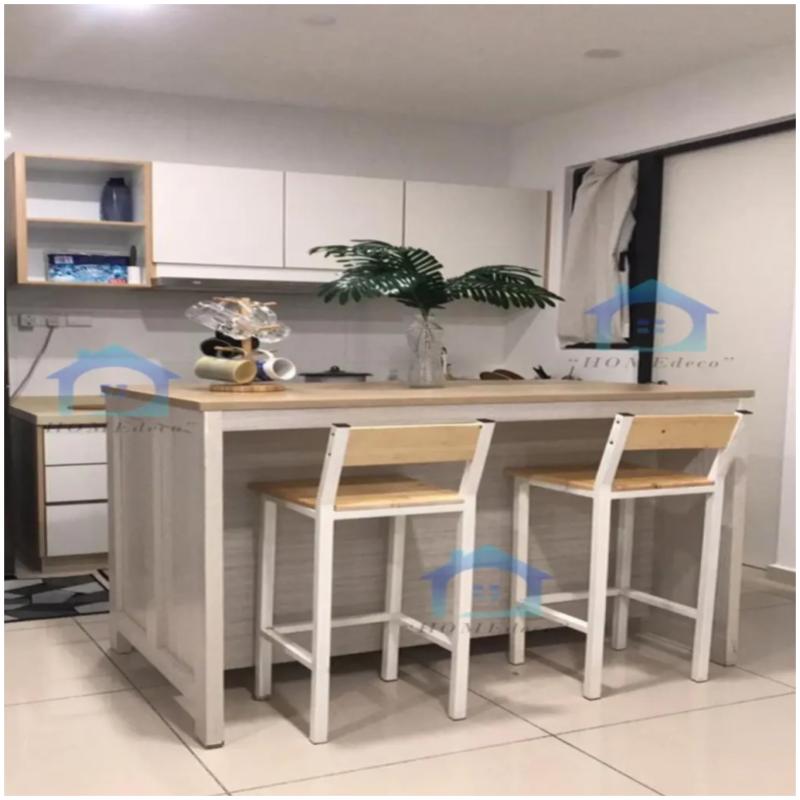 Top 10 Best Affordable Ready-Made Kitchen Islands in Malaysia 2025 2 Homdeco Kitchen Island