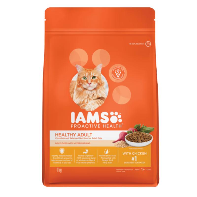 Top 10 Best Dry Cat Foods in Malaysia 2025 5 Iams-Proactive-Healthy-Cat-Dry-Food