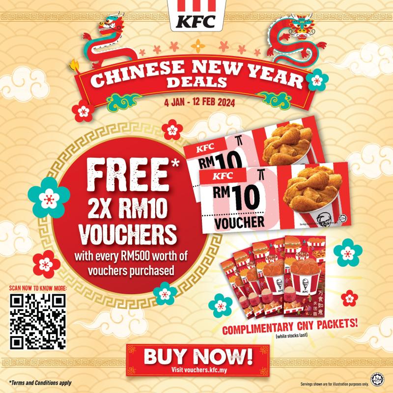Chinese New Year 2024 Promotions 8 KFC 1
