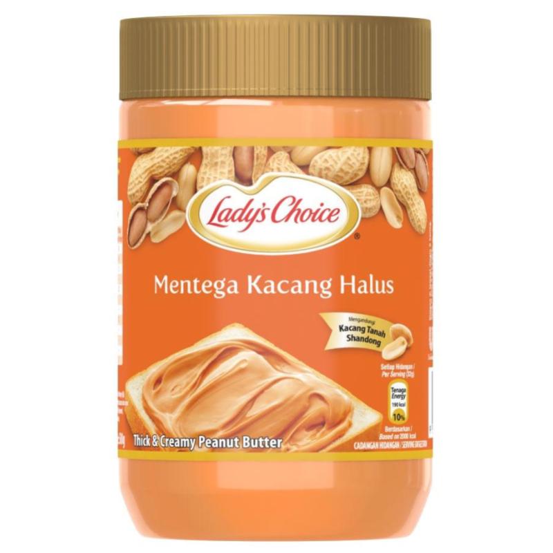 Top 10 Best Peanut Butter Spread in Malaysia 2025 3 Ladys Choice Thick Creamy Peanut Butter Spread