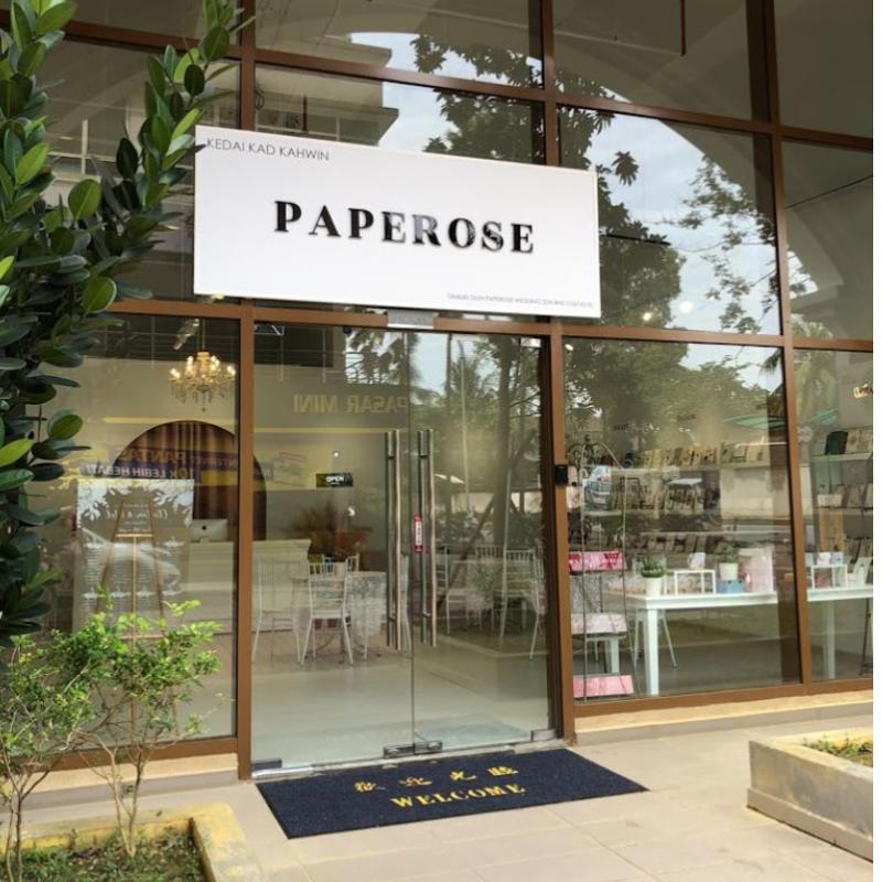 Top 10 Best Elegant Wedding Card Printing Services in Malaysia 2025 10 PAPEROSE-Wedding-entrance