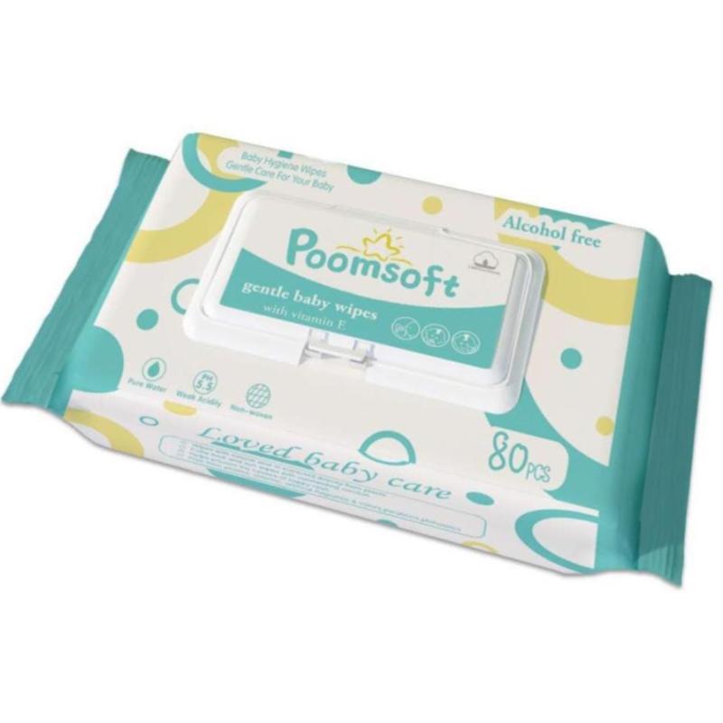 Top 10 Best Baby Wipes in Malaysia 2025 7 POOMSOFT-Non-Alcohol-Baby-Wipes