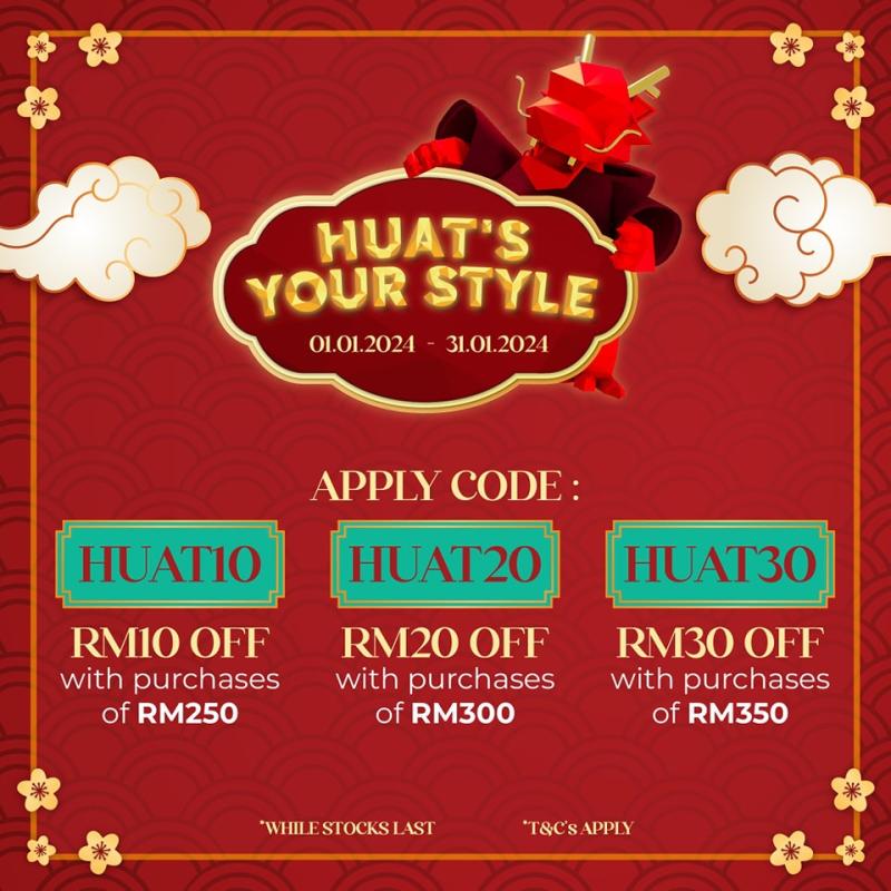 Chinese New Year 2024 Promotions 16 Padini 1