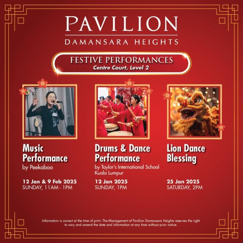 Top 7 Best Lion Dance Performance Schedules in Klang Valley 2025 17 Pavilion Damansara Heights 2 1