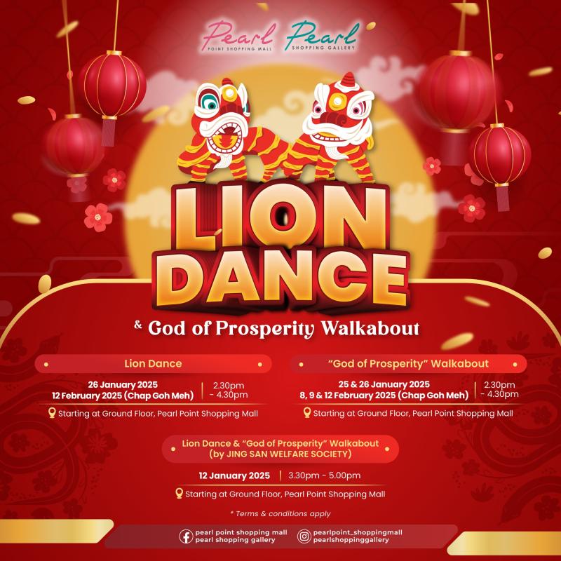 Top 7 Best Lion Dance Performance Schedules in Klang Valley 2025 11 Pearl Point Shopping Mall 1 1