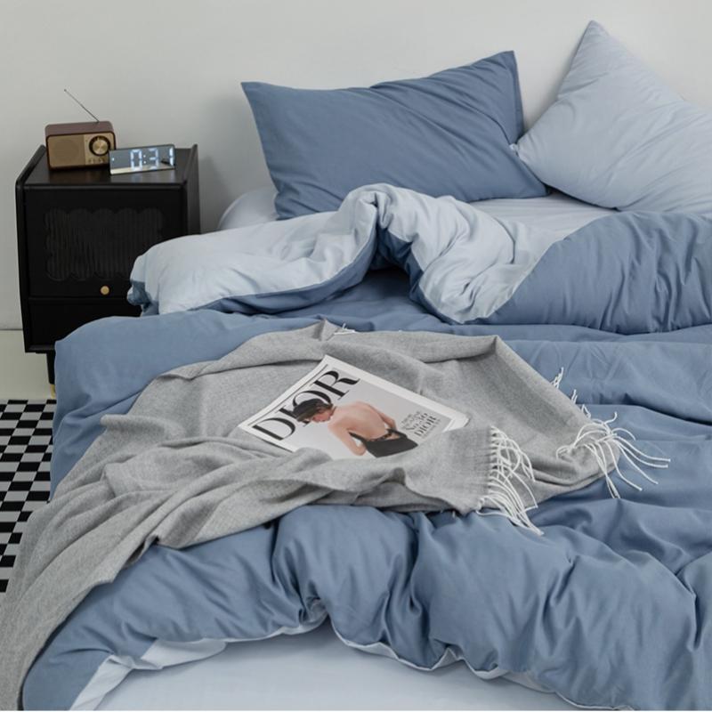 20 Hadiah Valentine Terbaik Untuk Kekasih Wanita Di Malaysia 2025 19 Premium Dansunreve Bedsheet Set Classic in Blue Cheese