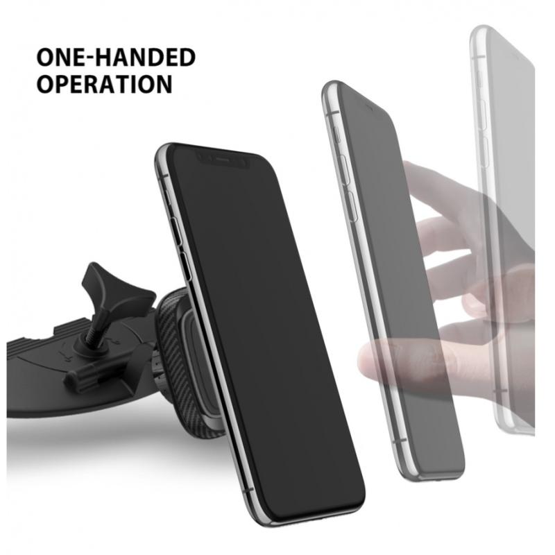 Top 10 Best Car Phone Holders in Malaysia 2025 13 RINGKE-CD-Slot-Car-Phone-Holder