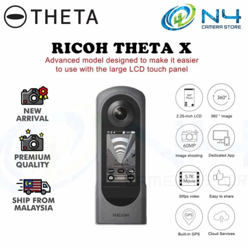 Top 10 Best 360 Action Video Cameras in Malaysia 2025 11 Ricoh Theta X