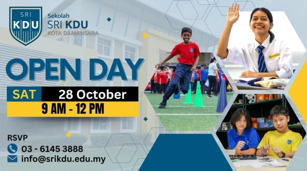 Top 10 Best International Schools in Petaling Jaya 2025 15 Sri-KDU-open-day-details