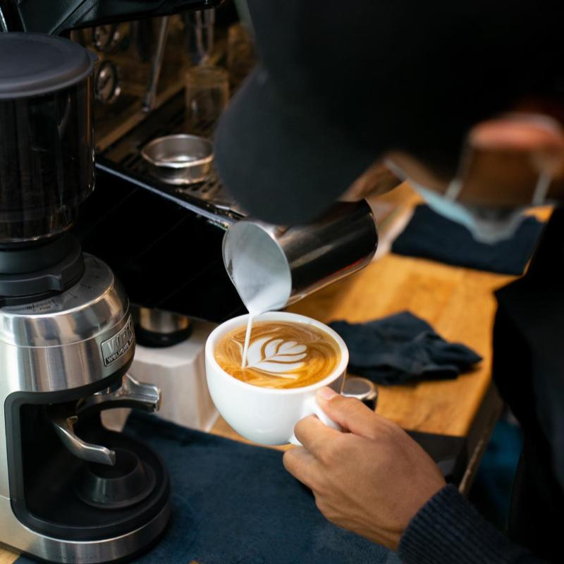 Top 10 Best Cafes in Ampang 2025 20 Terminal-Coffee-latte-art-making