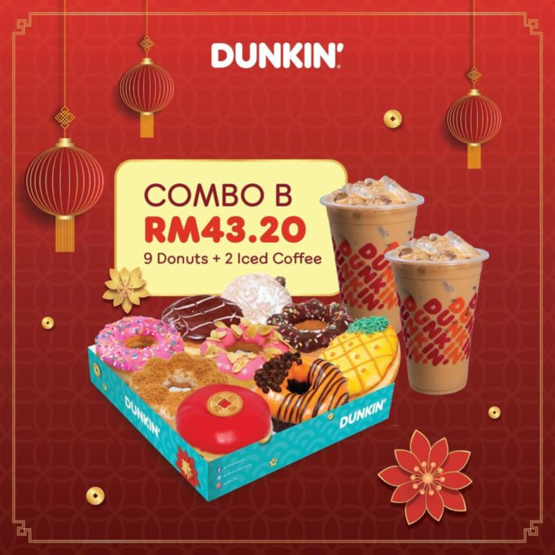 Dunkin' Chinese New Year Donuts & FREE Ang Pow 3 promo 6 1