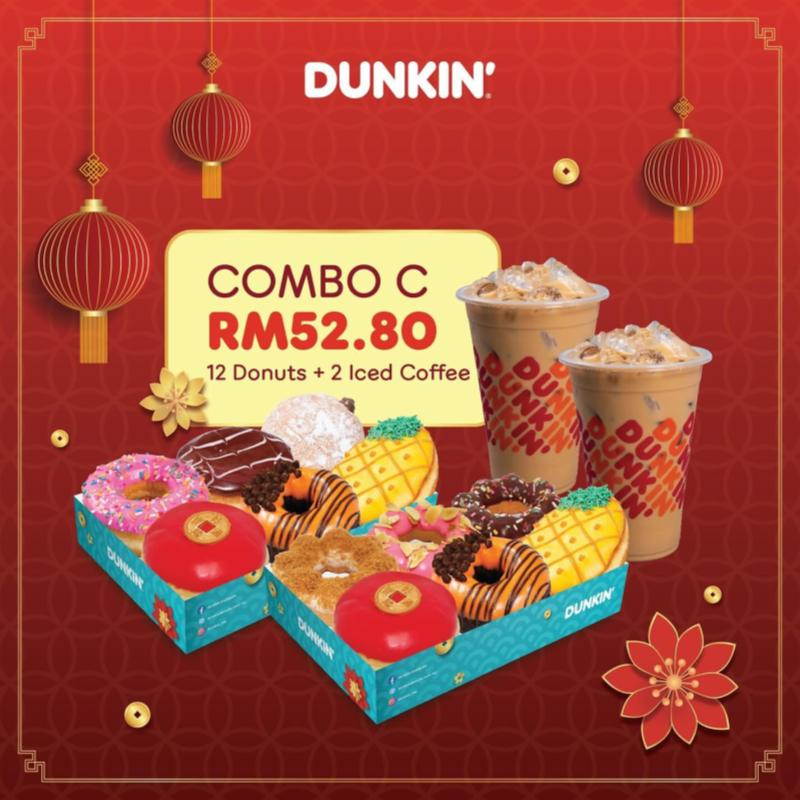 Dunkin' Chinese New Year Donuts & FREE Ang Pow 4 promo 7 1