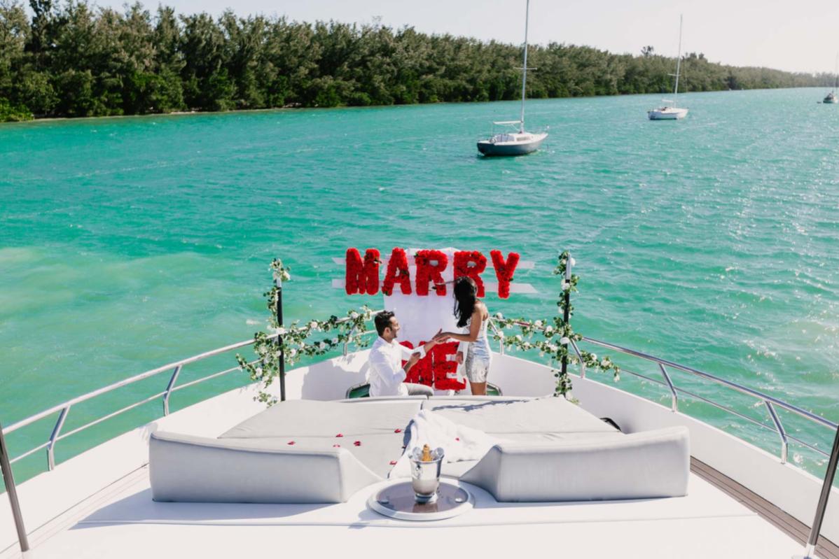 Top 20 Best Proposal Ideas in Malaysia 2025 11 Proposal in the middle of the sea on a private yacht