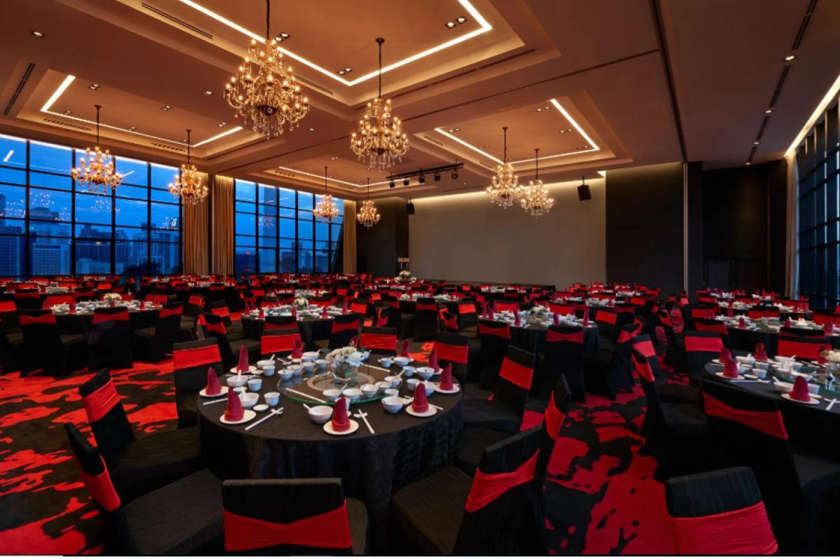 Top 10 Best Budget Wedding Venues Below RM 15,000 in KL 2025 9 A wedding venue most decorated with red