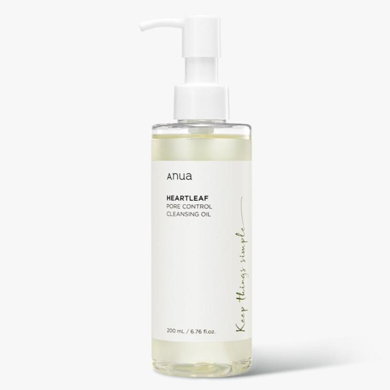 Top 10 Best Korean Cleansers in Malaysia 2025 5 Anua Heartleaf Pore Control Cleansing Oil