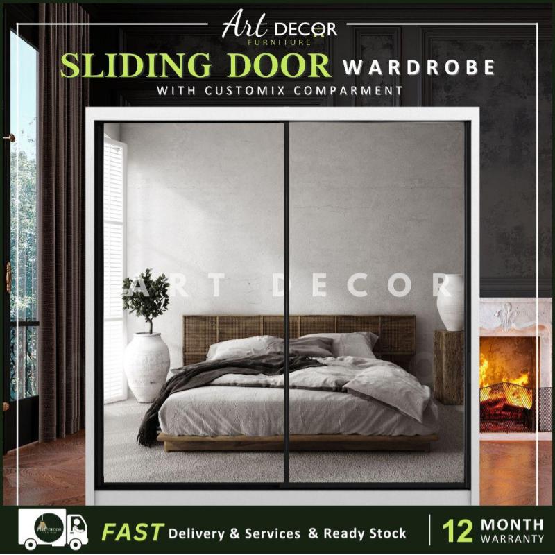 Top 10 Best Custom Built-In Wardrobes Below RM4,000 in Malaysia 2025 5 ArtDecor CUSTOM MIX Mirror Wardrobe