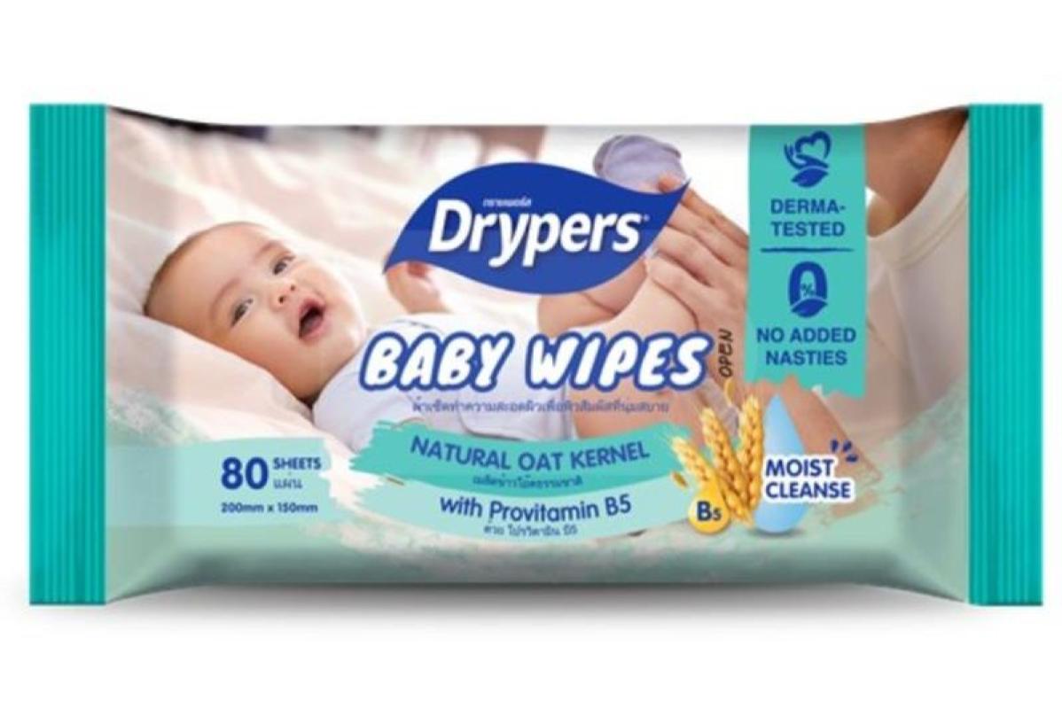 Top 10 Best Baby Wipes in Malaysia 2025 2 Drypers-Baby-Organic-Wipes