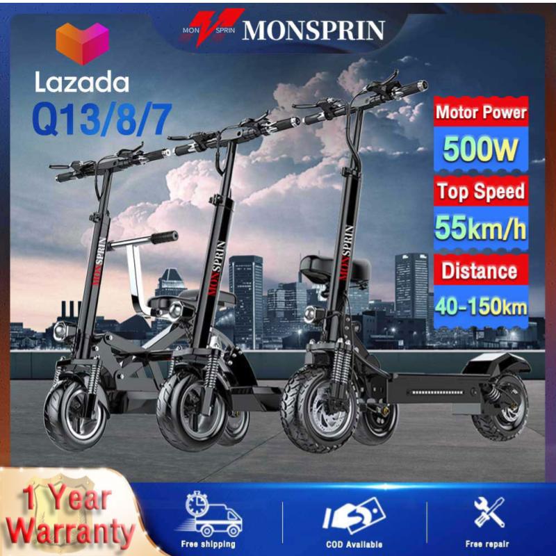 Top 10 Best Electric Scooters in Malaysia 2025 11 MONSPRIN-Q8-Electric-Scooter