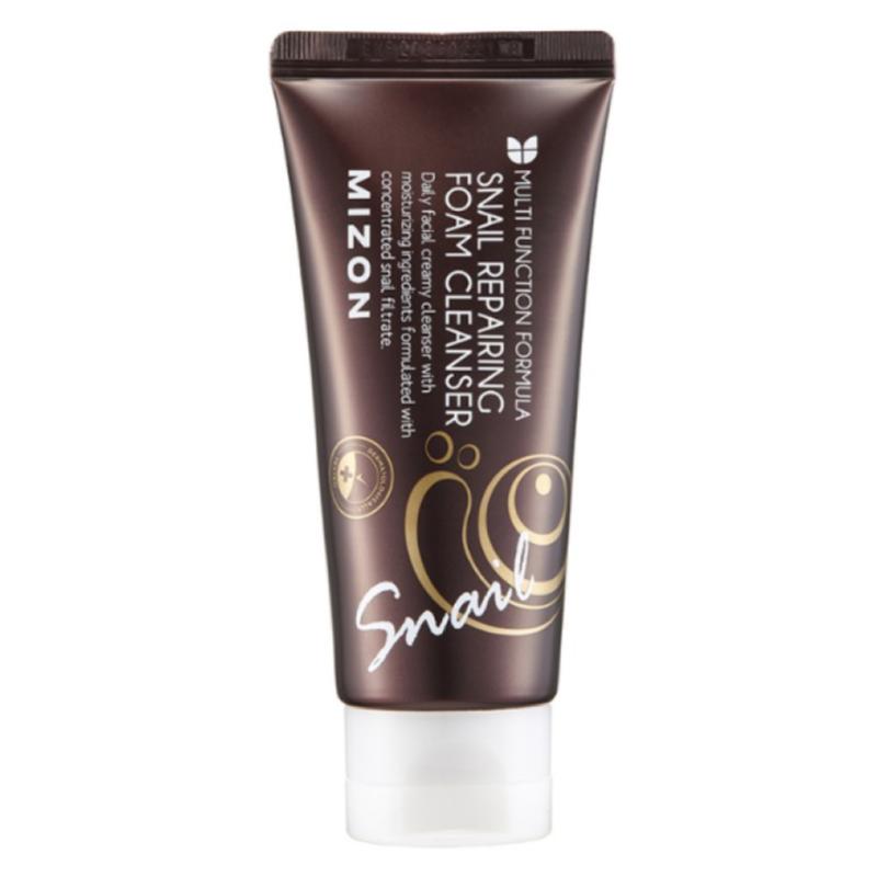 Top 10 Best Korean Cleansers in Malaysia 2025 4 Mizon Snail Repairing Foam Cleanser