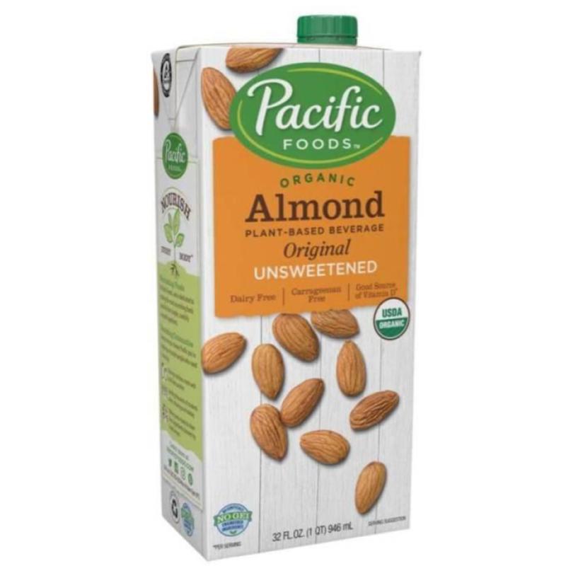 Top 10 Best Almond Milk Brands in Malaysia 2025 5 Pacific-Foods-Organic-Almond-Milk