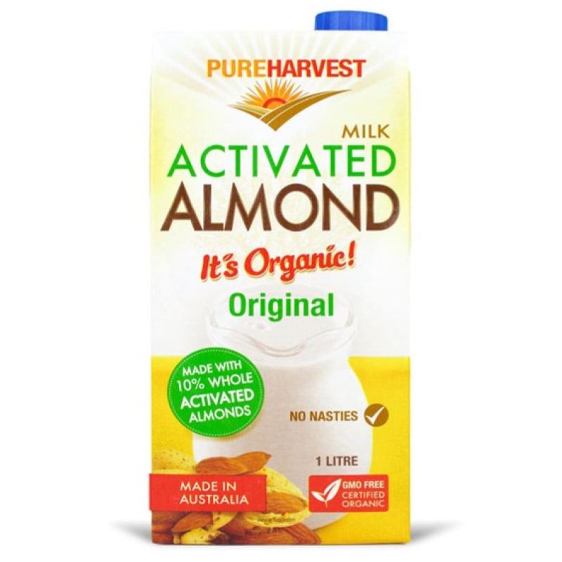 Top 10 Best Almond Milk Brands in Malaysia 2025 6 Pureharvest-Organic-Activated-Almond-Milk