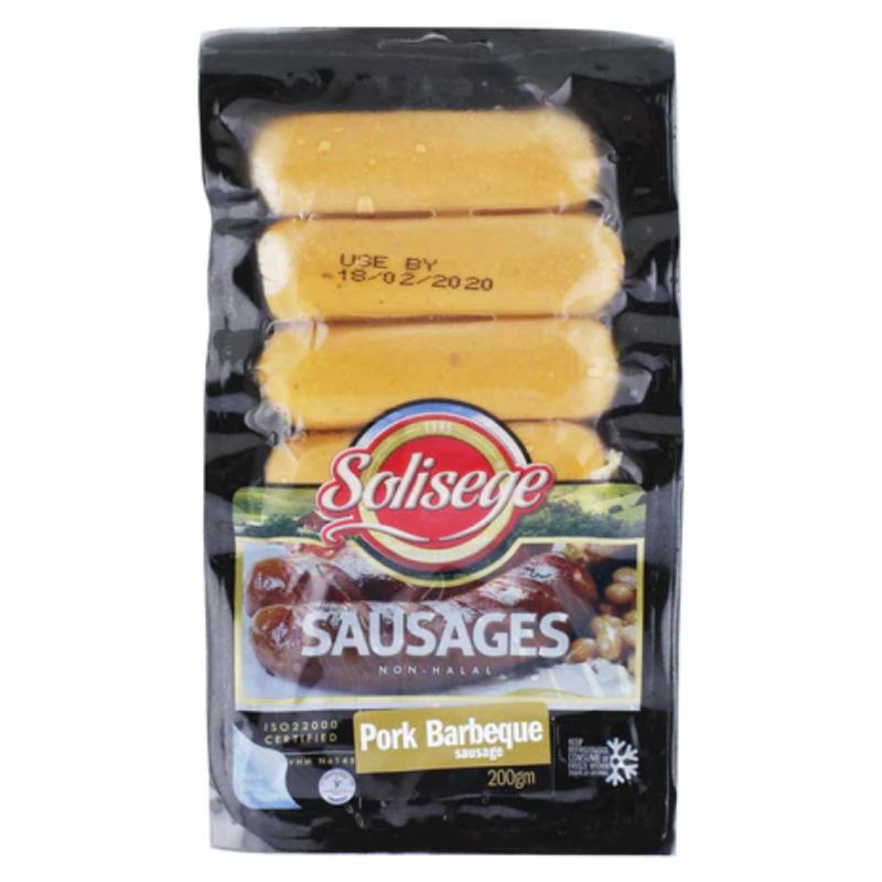 Top 10 Best Sausages in Malaysia 2025 11 Solisege Pork Barbeque Sausage