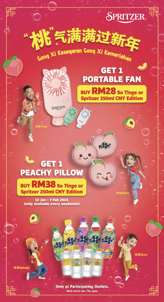 Nikmati Kesejahteraan dengan Spritzer So Tinge: Soda Rendah Kalori Anda Tanpa Rasa bersalah! 7 Spritzer