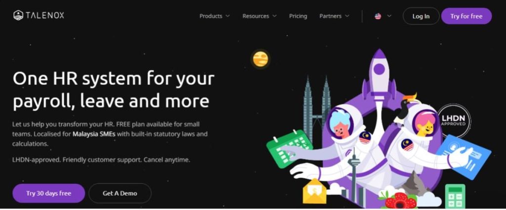 Top 9 Best HR Software in Malaysia 2025 4 Talenox e1709101594395