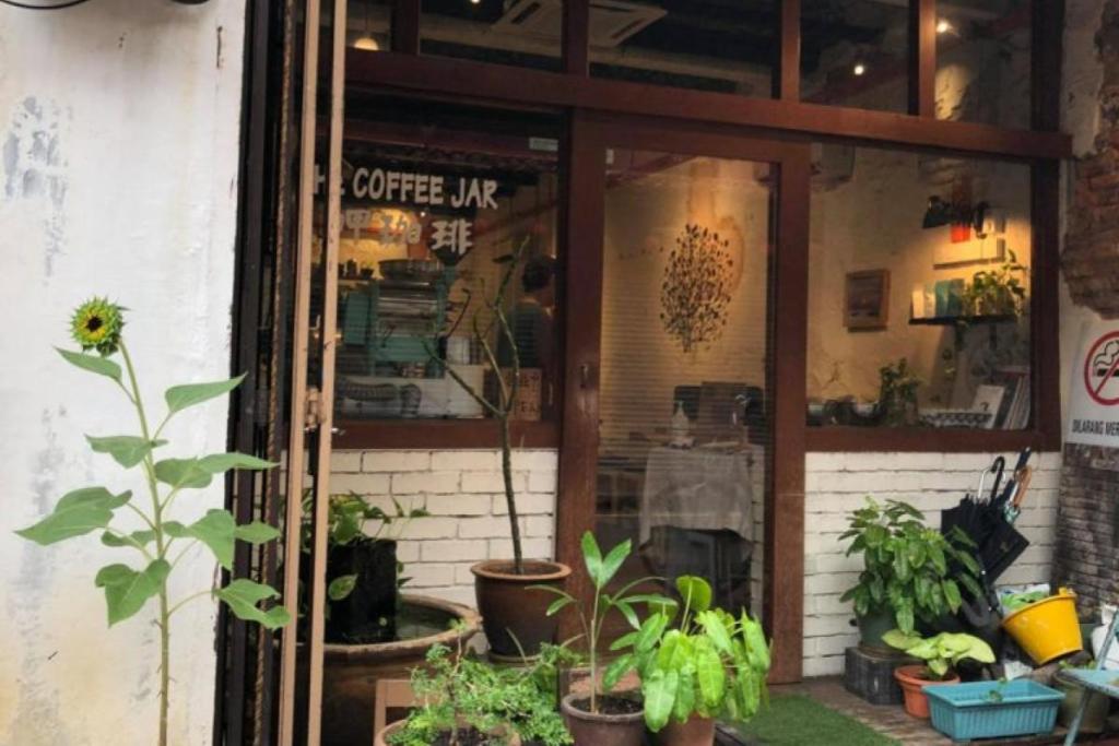 Top 10 Best Cafes in Melaka 2025 21 The-Coffee-JAR-entrance