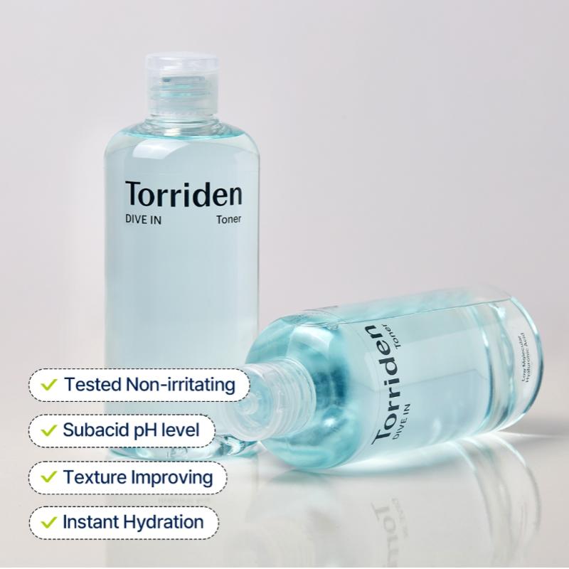Top 10 Best Korean Toners in Malaysia 2025 9 Torriden DIVE IN Low Molecular Hyaluronic Acid Toner