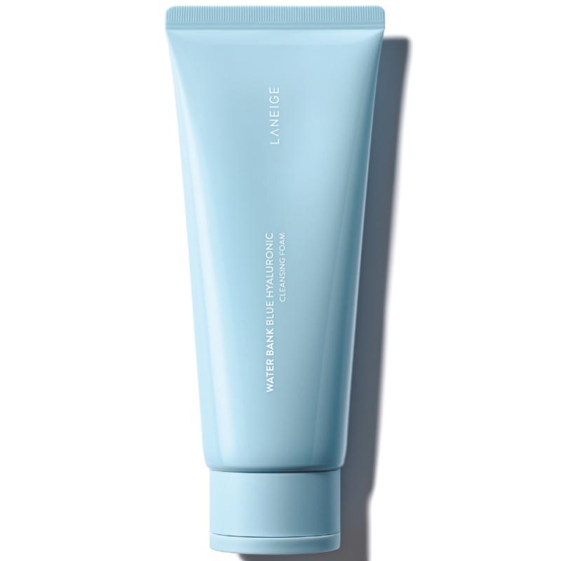 Top 8 Best Korean Cleansers for Dry Skin in Malaysia 2025 7 Laneige Water Bank Blue Hyaluronic Cleansing Foam
