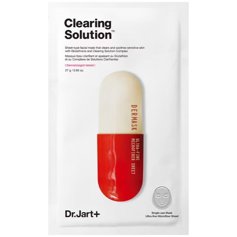 Top 16 Best Korean Face Masks for Oily Skin in Malaysia 2025 11 Dr.Jart+ Dermask™ Micro Jet Clearing Solution Face Mask