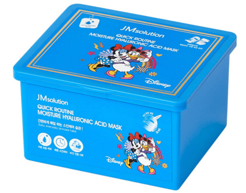 Top 16 Best Korean Face Masks for Dry Skin in Malaysia 2025 7 JMsolution Quick Routine Mask Moisture Hyaluronic Acid