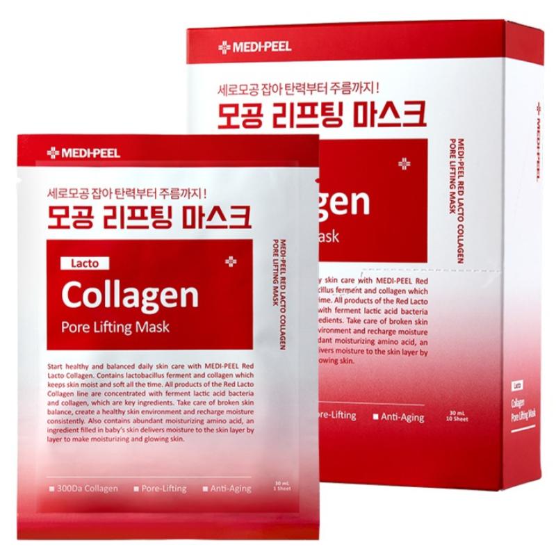 Top 18 Best Korean Face Masks in Malaysia 2026 20 MEDI-PEEL Red Lacto Collagen Pore Lifting Mask