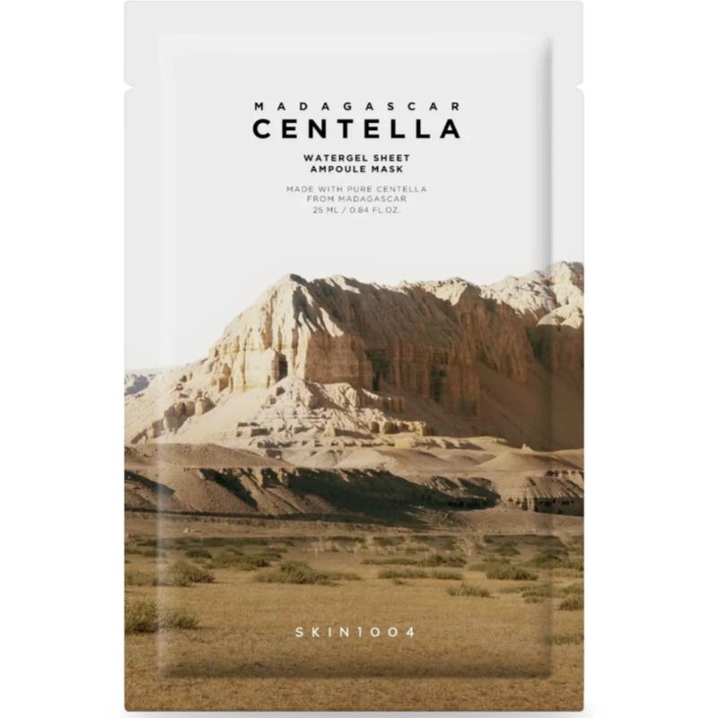 16 Korean Face Mask Terbaik Untuk Kulit Berjerawat Di Malaysia 2025 8 SKIN1004 Madagascar Centella Watergel Sheet Ampoule Mask