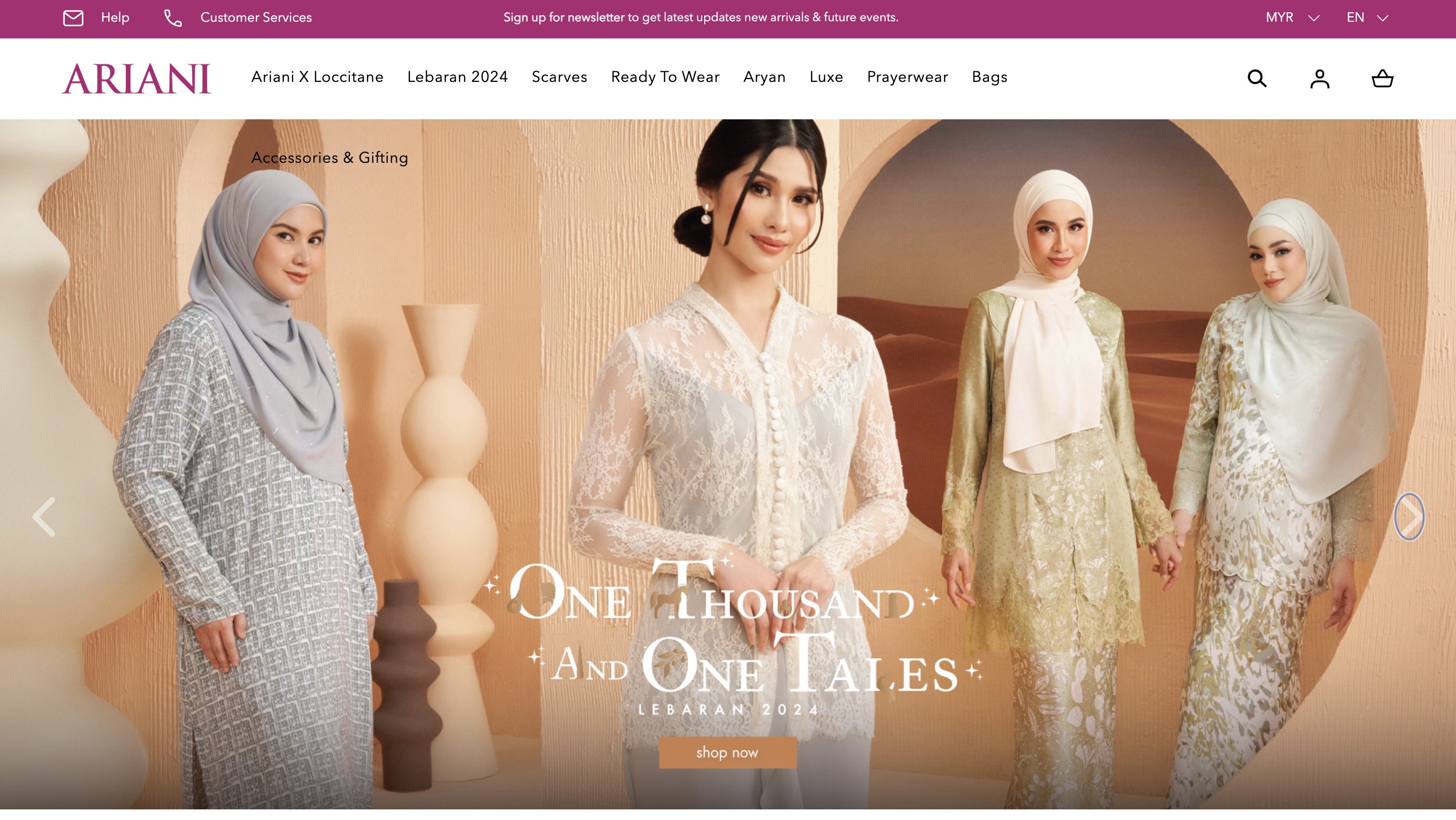 Top 16 Best Online Boutiques for Raya Outfits in Malaysia 2024 22 ARIANI 1