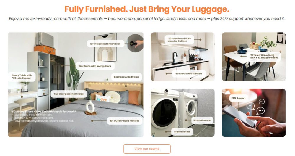 Top 10 Room Rental Websites in Malaysia 2026 8 BeLive