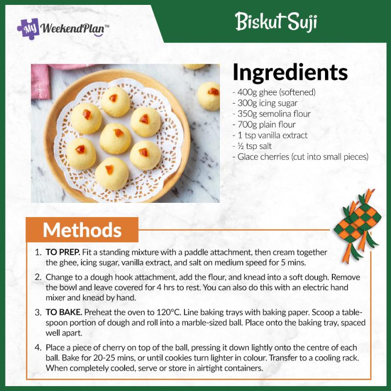 30 Easy & Delicious Kuih Raya Recipes in 2025 5 Biskut Suji 1