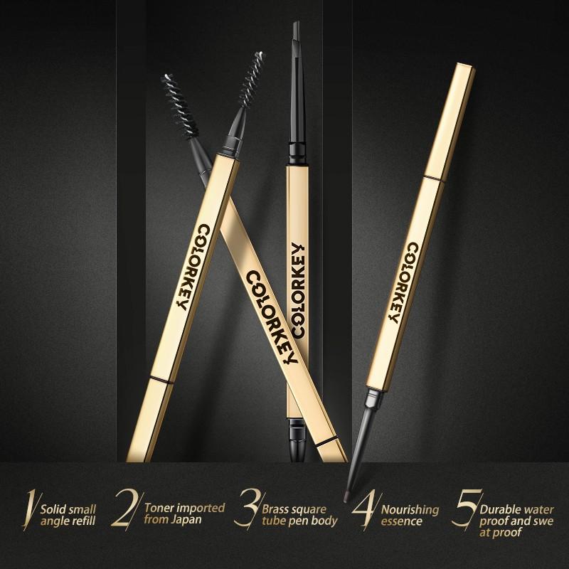 Top 10 Best Eyebrow Pencils in Malaysia 2025 5 Colorkey Triangle Chiseled Eyebrow Pencil