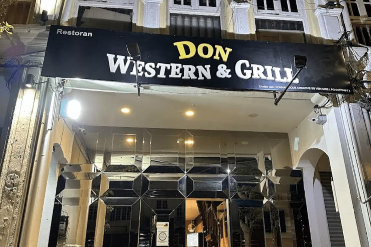 Top 10 Best Western Food Restaurants in Penang 2025 10 Don-Western-Grill-Cafe-exterior