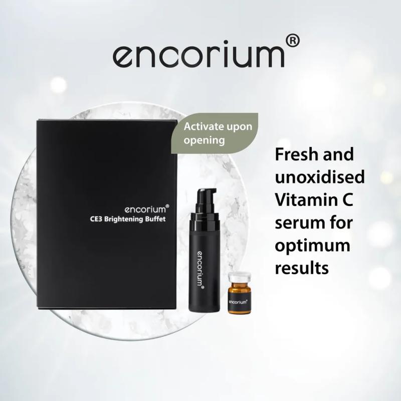 Top 10 Best Vitamin C Serums in Malaysia 2025 7 Encorium-CE3-Brightening-Buffet-Serum