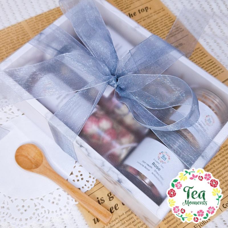 Top 15 Best Raya Gift Sets in Malaysia 2025 4 Flower Tea Bottle Gift Set