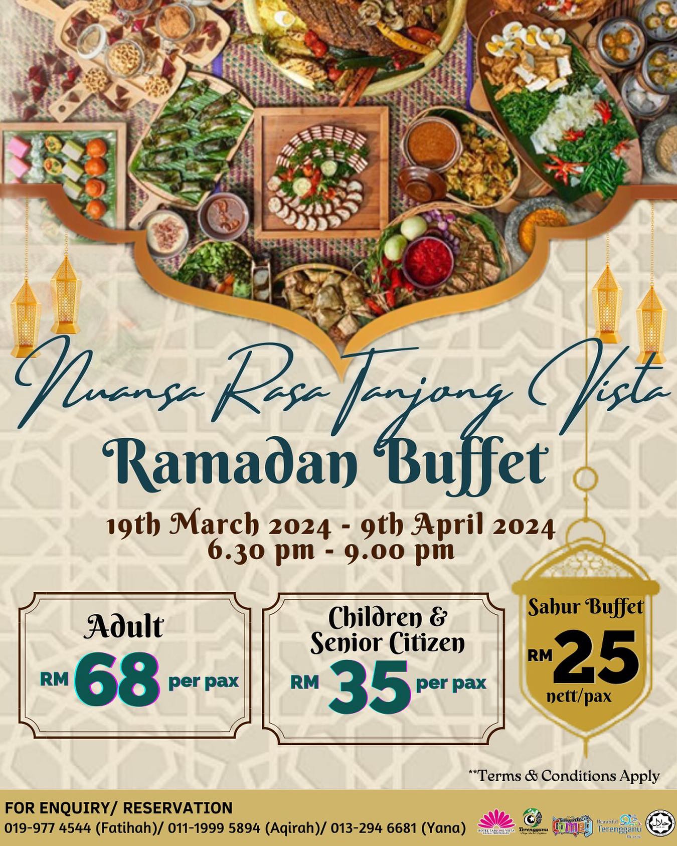 Top 10 Best Buffet Ramadan in Kuala Terengganu 2024 2 Hotel Tanjong Vista