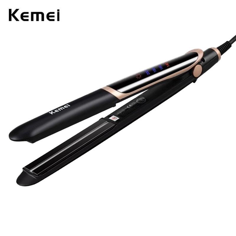 11 Flat Iron Terbaik di Malaysia 2025 12 Kemei Digital Far Infrared Hair Straightener KM 2219