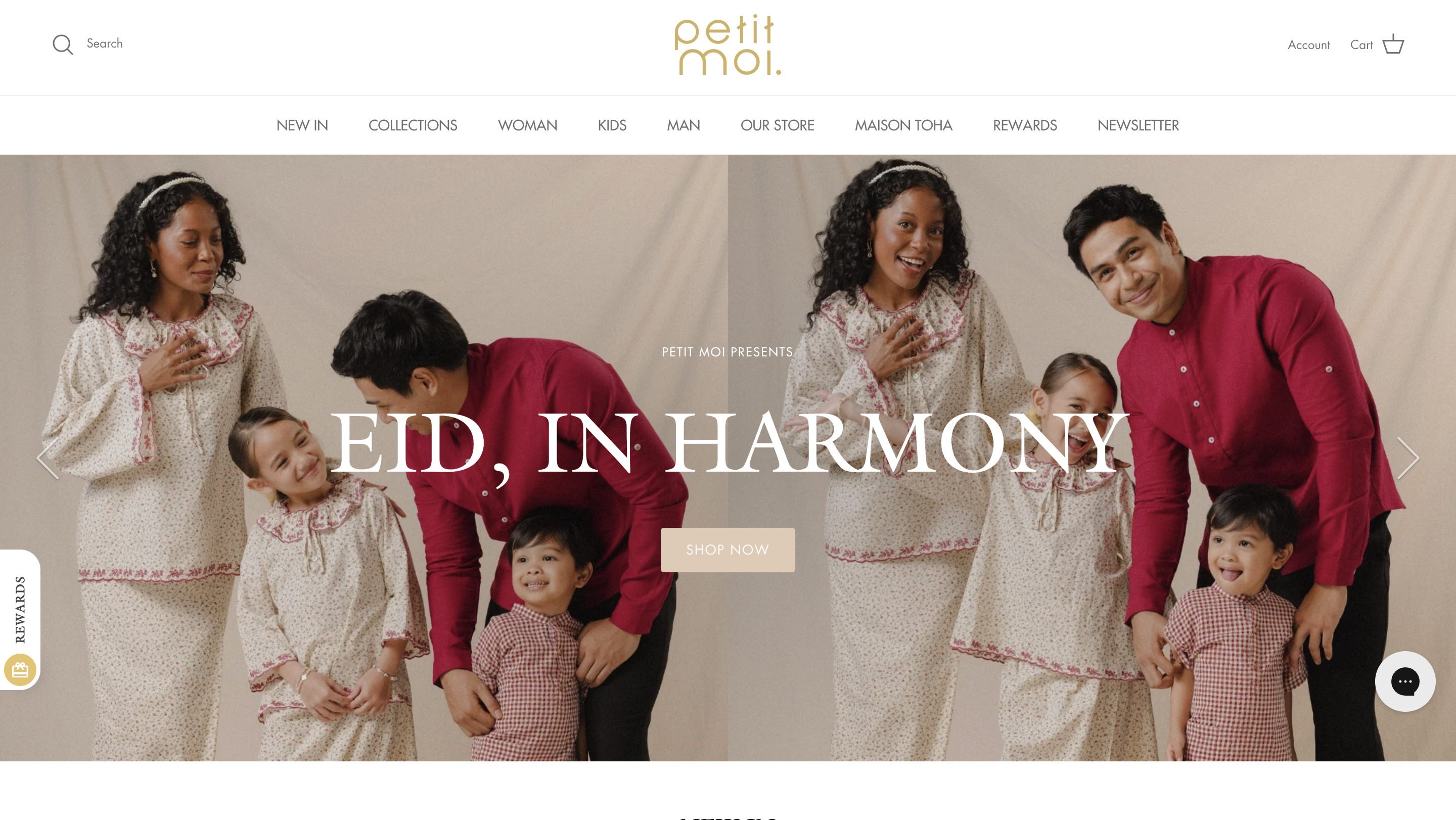 Top 16 Best Online Boutiques for Raya Outfits in Malaysia 2024 10 Petit Moi