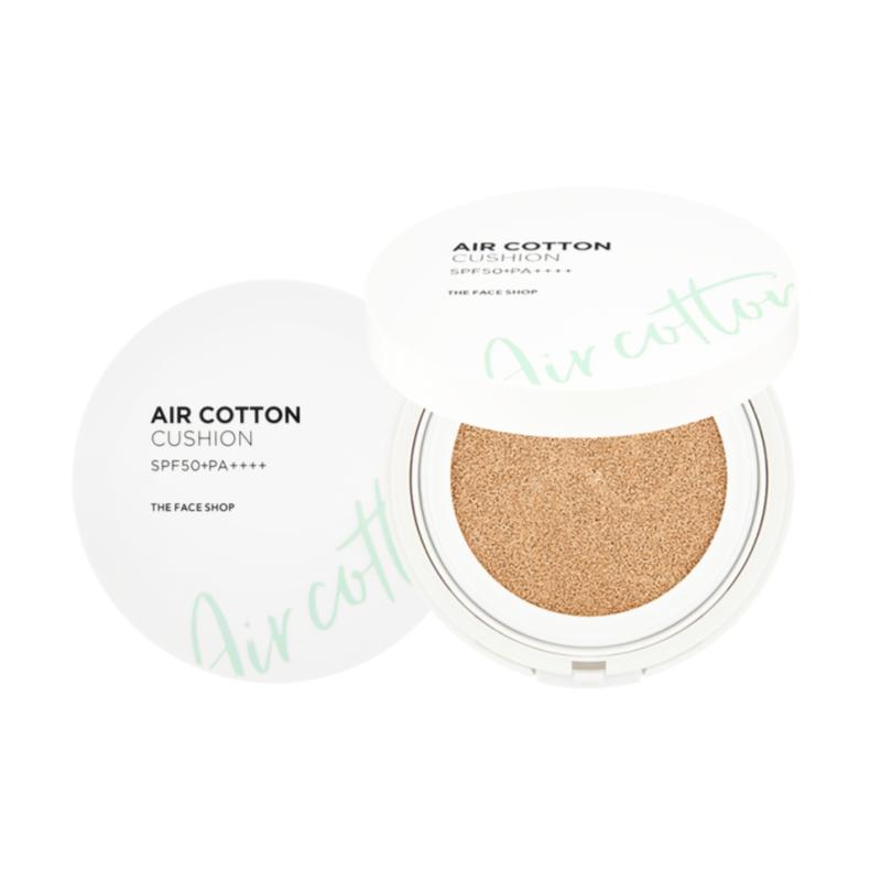 8 Cushion Foundation Terbaik di Malaysia 2025 3 THE FACE SHOP Air Cotton Cushion Foundation