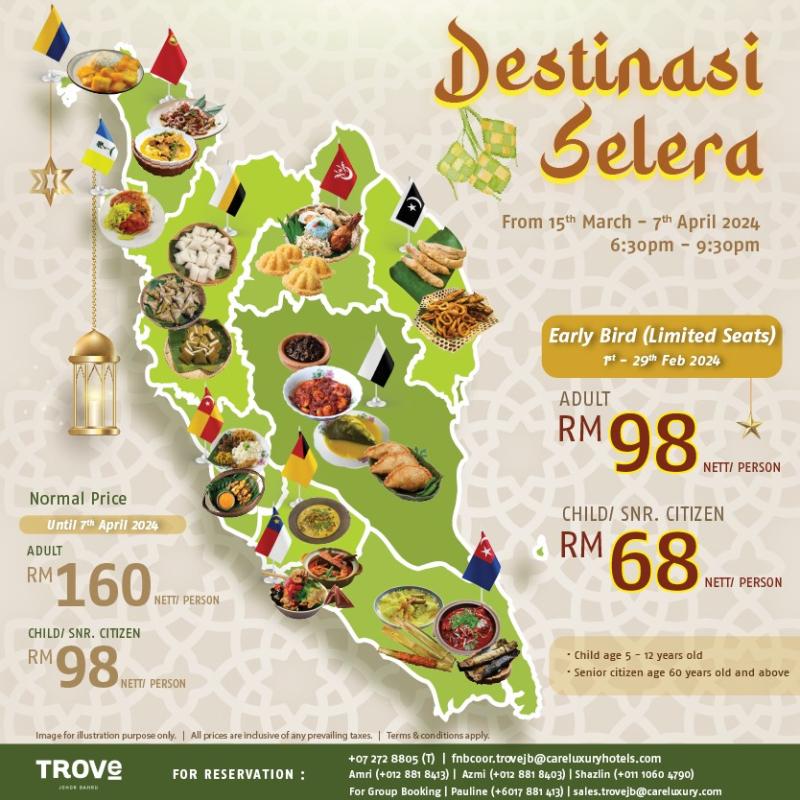 20 Bufet Ramadan Terbaik di Johor Bahru 2024 40 TROVE Johor Bahru